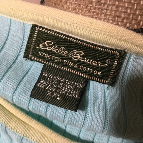 🎉Host Pick🎉Eddie Bauer Sky Blue Cardigan - Picture 5 of 6